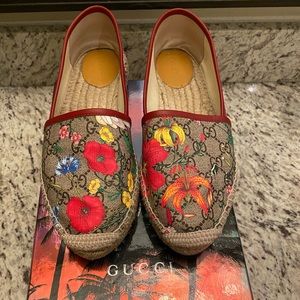 Gucci GG Flora espadrille